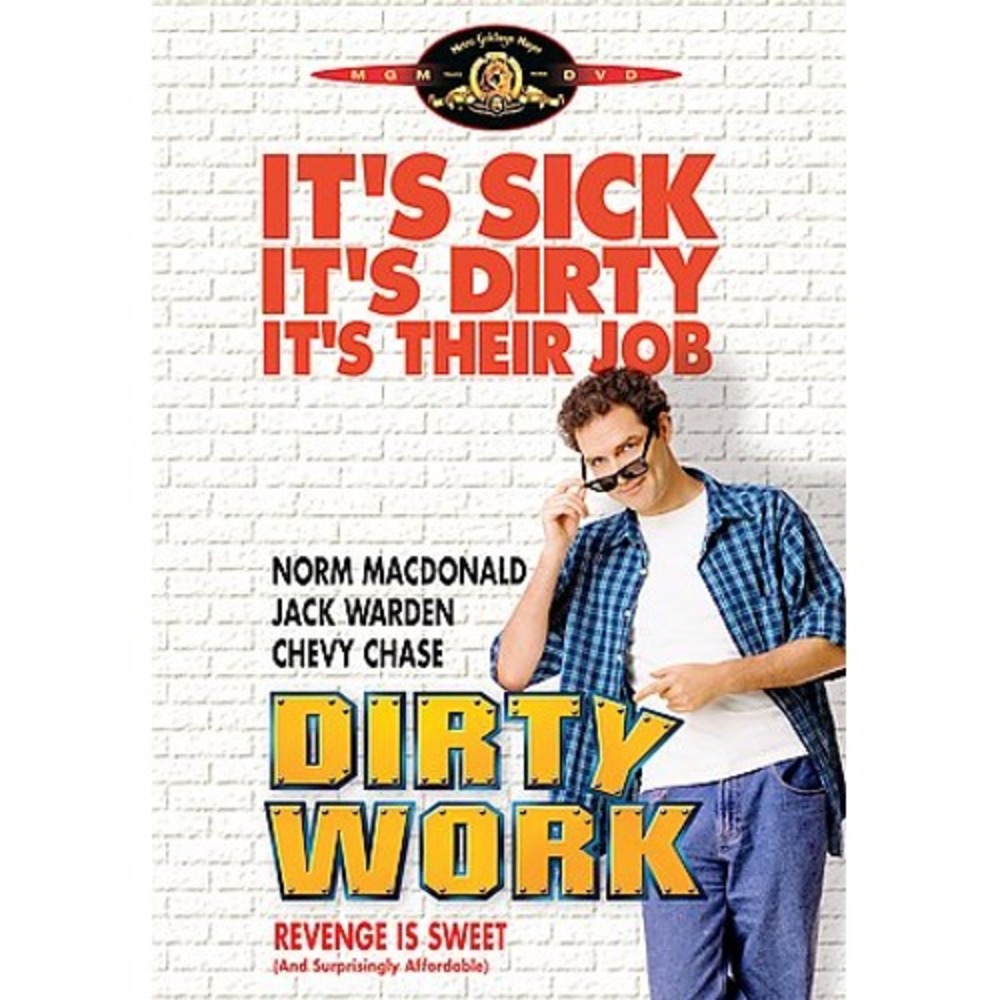 Dirty Work DVD 1999 Norm MacDonald Chevy Chase Bob Saget Comedy Movie OOP